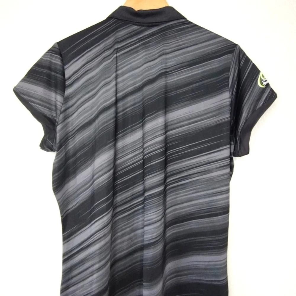 NWT Nike Gold Tour Performance Standard Fit Dri-Fit Shirt - Picture 7 of 14